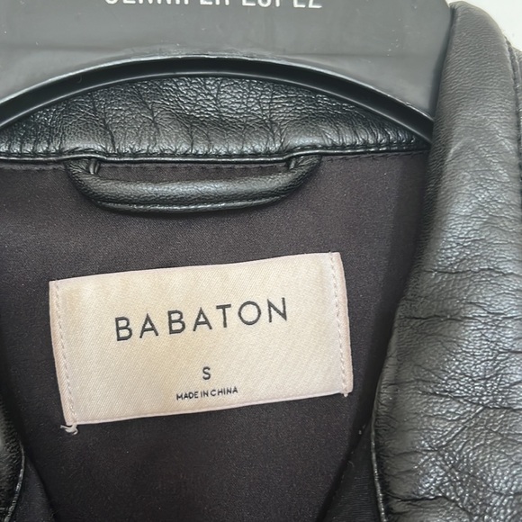 Aritzia vegan leather black jacket - Picture 3 of 3